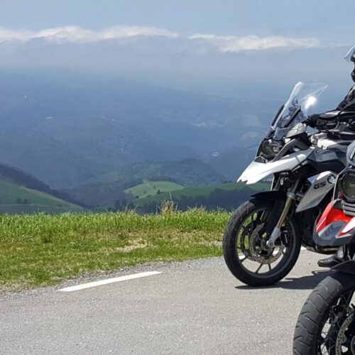 Motorrijders tijdens de Groepsreizen Spanje.